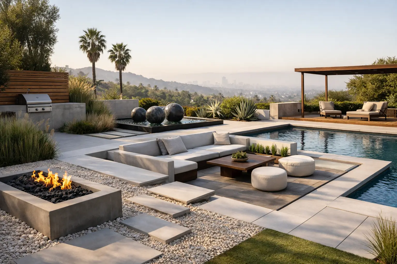 10 Modern Hardscape Design Ideas for LA Yards