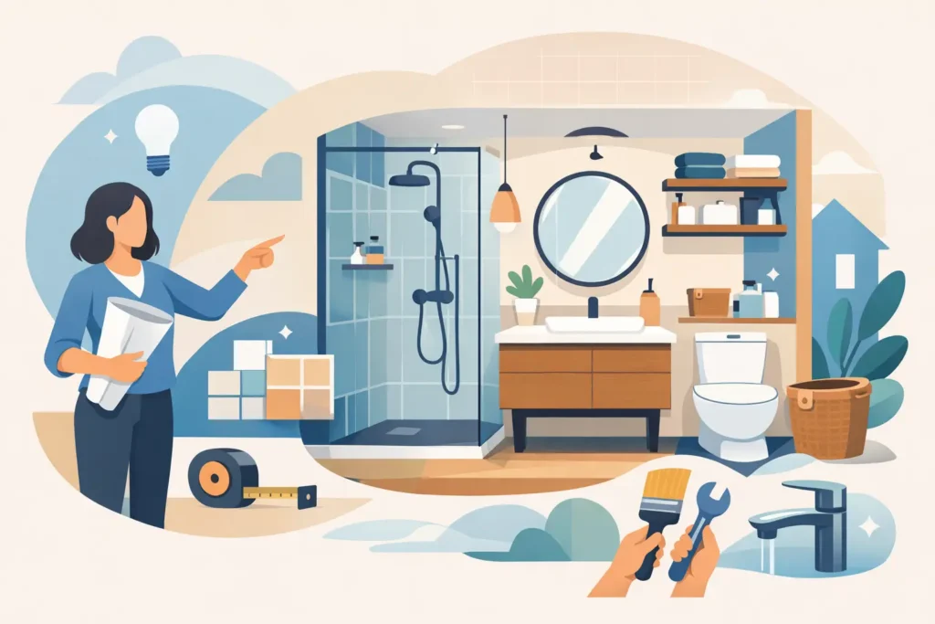 10 Smart Small Bathroom Renovation Ideas