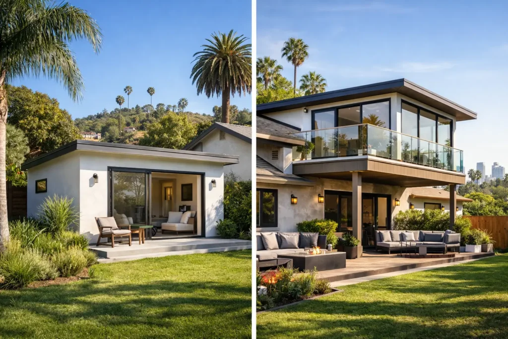 ADU vs Home Addition: Which Fits Your Los Angeles Home?