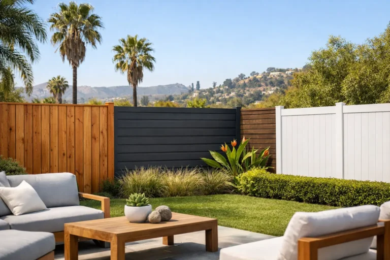 Backyard Privacy Fence Options for LA Homes