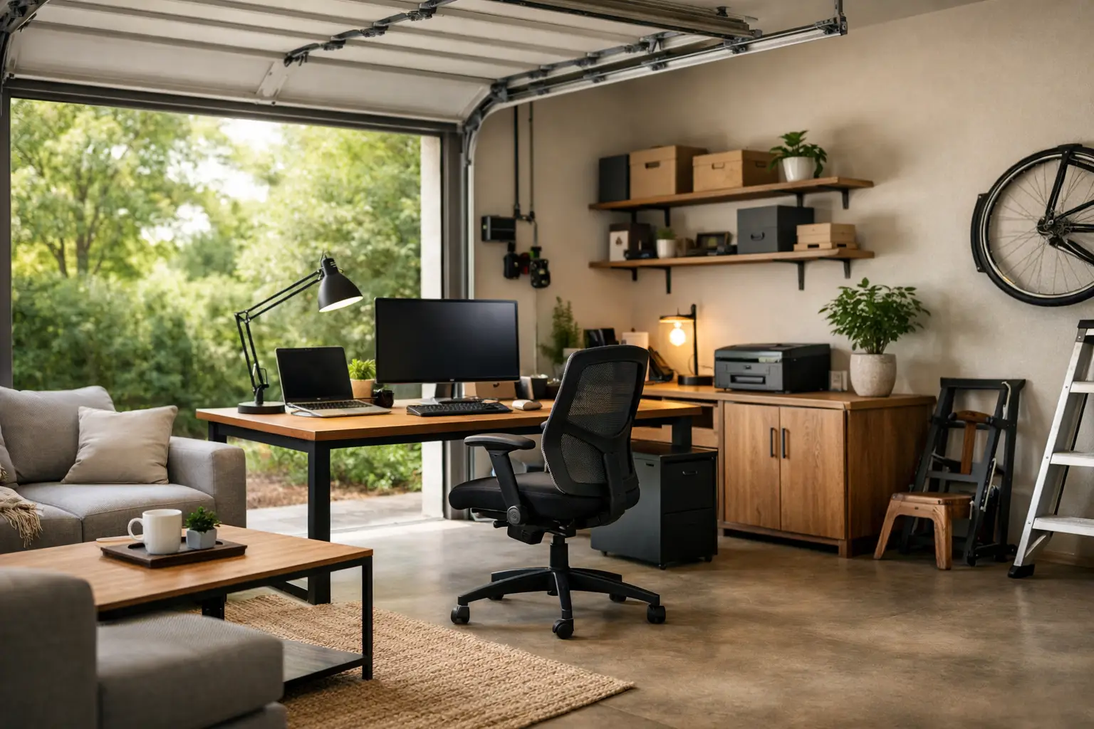 Convert Garage Into Office Space That Works