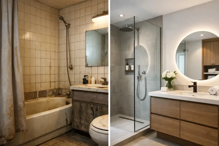 Bathroom Remodel Before After That Changes Daily Life