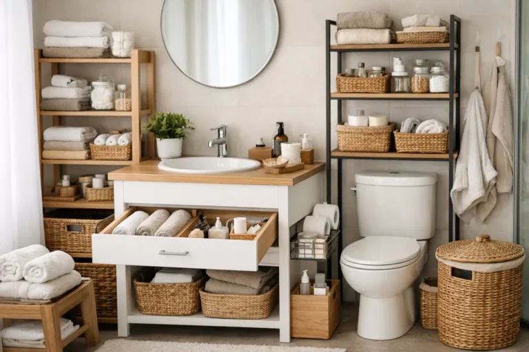 12 Best Bathroom Storage Solutions for Real Life