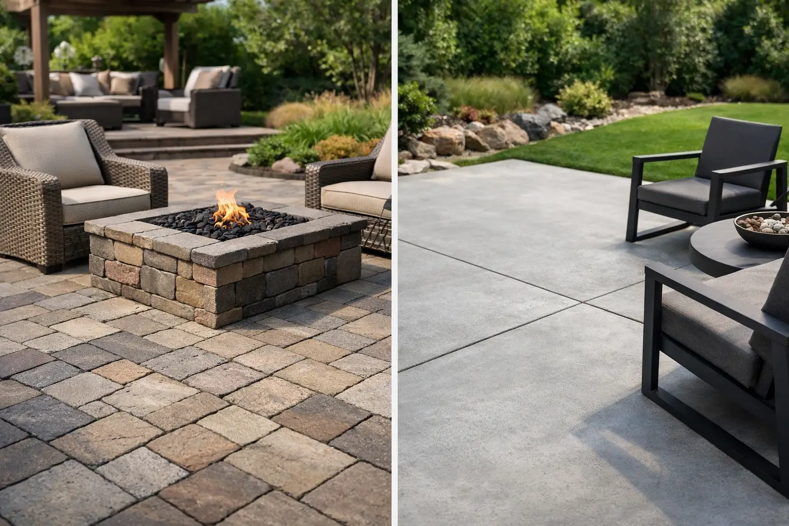 Pavers vs Concrete Patio: Which Is Better?